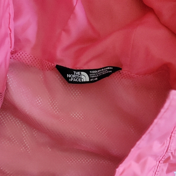 The North Face Kids Light Pink Raincoat - Picture 2 of 2